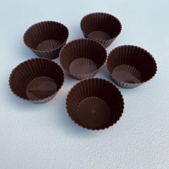 Набор силиконовых форм для выпечки мафинов 6 шт d-7 см Lessner Chef Choco 10254 Киев
