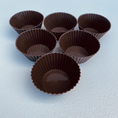 Набор силиконовых форм для выпечки мафинов 6 шт d-7 см Lessner Chef Choco 10254 Киев