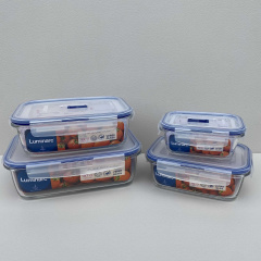 Набор контейнеров 380/820/1220/1970 мл Luminarc Pure Box Кропивницкий