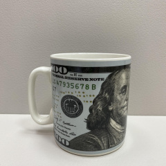 Кружка керамическая 800 мл "Долар" XXL OLens 102-018 Херсон