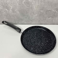 Сковорода для млинців алюмінієва з мармуровим покриттям 22 см A-Plus 1510 Київ