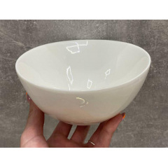 Салатник для конфет, орехов фарфоровый гладкий 16,5 см Tudor TU0002 Запорожье