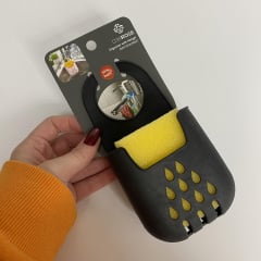 Тримач для мочалок губок Titiz plastik еластичний пластик GP 324/125 Чорний Лосинівка