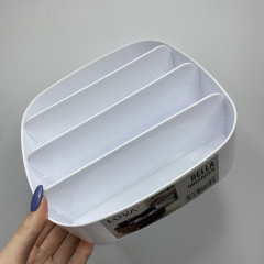 Органайзер пластиковый 4-х секционный для безделушек Lova Plastik LV-150 белый Ивано-Франковск