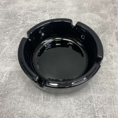 Пепельница 10,7 см 1 шт Arcoroc Stackable Black Ashtray 00187 Николаев