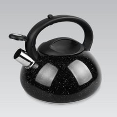 Чайник із нержавіючої сталі 3 л Maestro MR-1316 Чорний Веселе