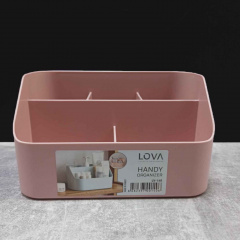Органайзер для косметики Lova Irak Plastik рожевий LV-140 Київ