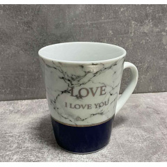 Кружка фарфоровая 340 мл Bona Di Marble B/R41/3146YX Сумы