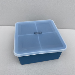 Форма силіконова для льоду 12,6х12,6х5,9 см Lessner Sky Blue 10312 Харків