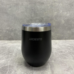 Термокружка из нержавеющей стали 350 мл Ardesto Compact Mug AR2635MMB Black Львов