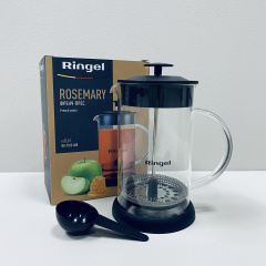 Френч-прес скляний 600 мл Ringel Rosemary RG-7322-600 Кам'янське