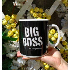 Кружка керамическая 800 мл "Big Boss" XXL OLens 6820-4/8001-1 Сумы