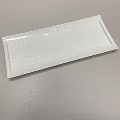 Блюдо фарфоровое прямоугольное 41 см Stenson MC4556-16 Иршава