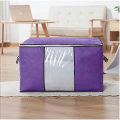 Коробка складная для хранения вещей 60х38х35 см Stenson WHW64803-44 фиолетовый Шепетовка