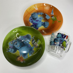 Набір дитячого столового посуду 3 предмети Luminarc Monsters University P9261 Миколаїв