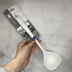 Половник силиконовый 30 см Frico FRU-482 белый Киев