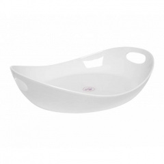 Блюдо порцелянове глибоке з ручками Tudor Royal White England 26 см TU1281-2 Ізюм
