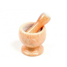 Ступка з маточкою Empire 2138 персикова 10 х 10,5 см