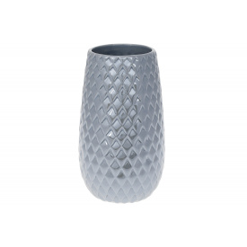 Ваза керамічна 20 см сірий перламутр BonaDi 733-359