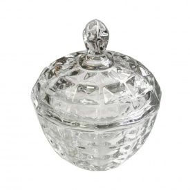 Цукорниця з кришкою скляна Diamond Olens 102-014