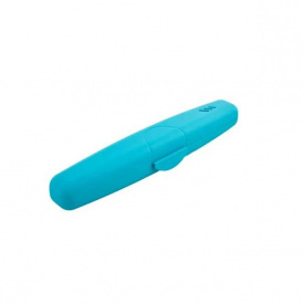 Футляр для зубной щетки дорожный голубой Алеана 124078