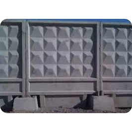 Панель парканна ПЗ 2. 2500х3000 Промислові бетонні паркани