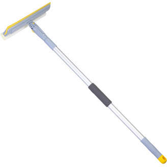 Швабра для миття вікон алюмінієва із телескопічною ручкою 82-133 см Eco Fabric EF-2535