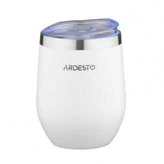 Термокружка из нержавеющей стали 350 мл Ardesto Compact Mug AR2635MMW White