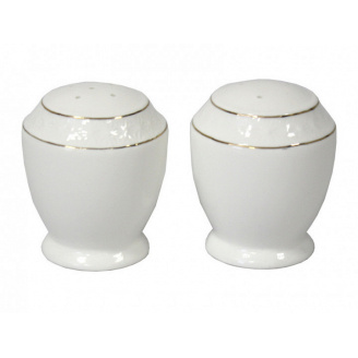 Набір для спецій білий фарфоровий Снігова королева Interos 681607-A