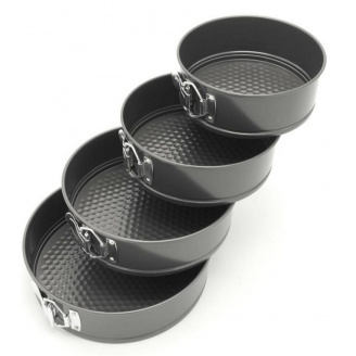 Набор форм для выпечки круглые разъемные 18/20/22/24 см 4 штуки A-PLUS 1745