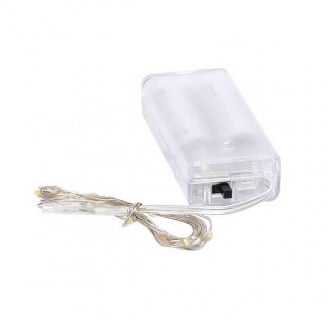 Гірлянда світлодіодна A-PLUS НА БАТАРЕЙКАХ 2 м 20 діодів LED жовтий колір