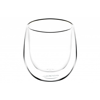 Набір склянок з подвійними стінками для американо 120 мл 2 шт. боросилікатне скло Ardesto AR2612G