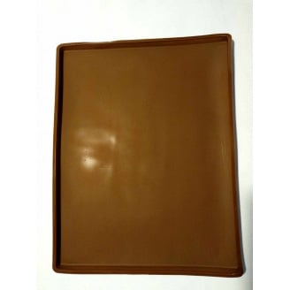 Силиконовый коврик противень A-PLUS 37 х 29 х 1 см коричневый для рулета