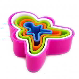 Вирубка для тіста чоловічки 5 шт