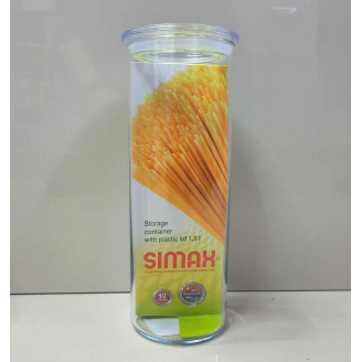 Банка для сипучих Simax 1,8 літра з кришкою 9,6 х 29 см 5132/L