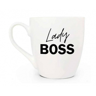 Чашка керамическая 500 мл Lady Boss Kvarta 5098