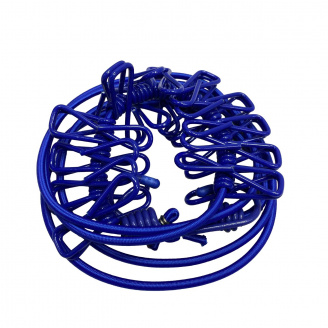 Мотузка для білизни з прищіпками A-PLUS 1838 синій 2,9 м