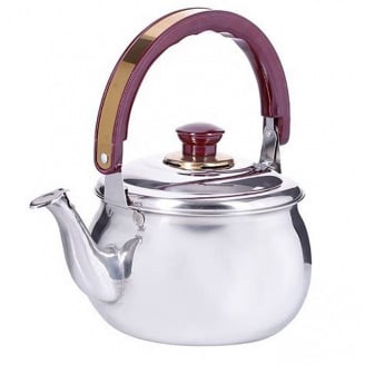 Чайник из нержавеющей стали со свистком 1,8 л A-PLUS 9028