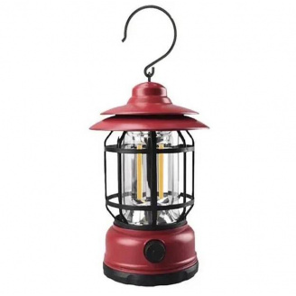 Світлодіодний ліхтар для кемпінгу акумуляторний A-PLUS SY-1801/7573 червоний
