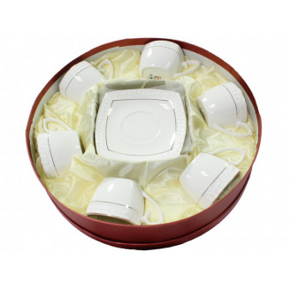 Чайний набір фарфоровий 12 предметів Interos S-507009-A-12