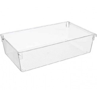 Универсальный органайзер для холодильника 37*15*5см прозрачный Emhouse EP-621