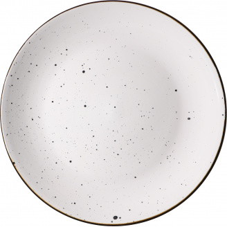 Тарілка десертна Ardesto Bagheria Bright white 19 см (AR2919WGC)