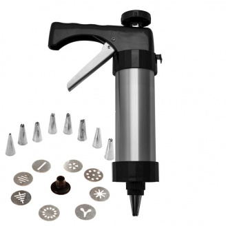 Кондитерський шприц прес дозатор 16 насадок Maestro MR-1680