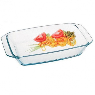 Форма стеклянная 3,0 л прямоугольная 38,5 х 21,9 х 6,2 см Simax Color 7266 SIM