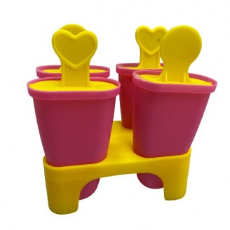 Форма для мороженого с подставкой 4 шт Stenson R21144