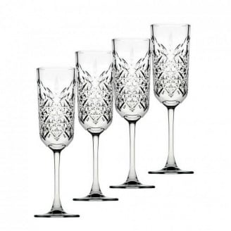 Набір келихів для шампанського 4 шт 175 мл Pasabahce Timeless 440356