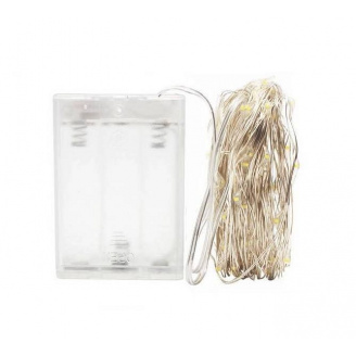 Гірлянда світлодіодна A-PLUS НА БАТАРЕЙКАХ 5 м 50 діодів LED, різнокольорова