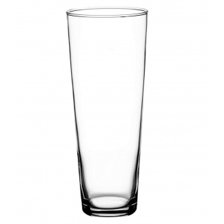 Ваза стеклянная Pasabahce Флора h-26 см цилиндр-конус 43177