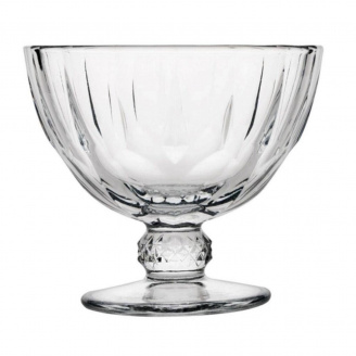 Набір скляних креманок 2 шт 280 мл 10,4х9,8 см Pasabahce Diamond 51658