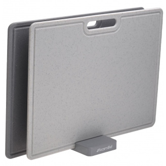 Набір обробних дощок на підставці 3 предмета Kamille KM-10079